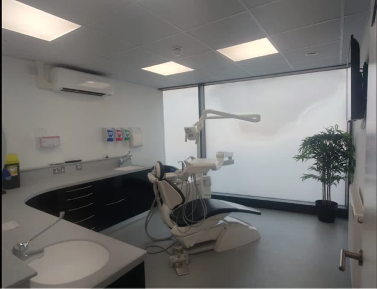 A clean, bright treatment room at Exeter Dentistry For You