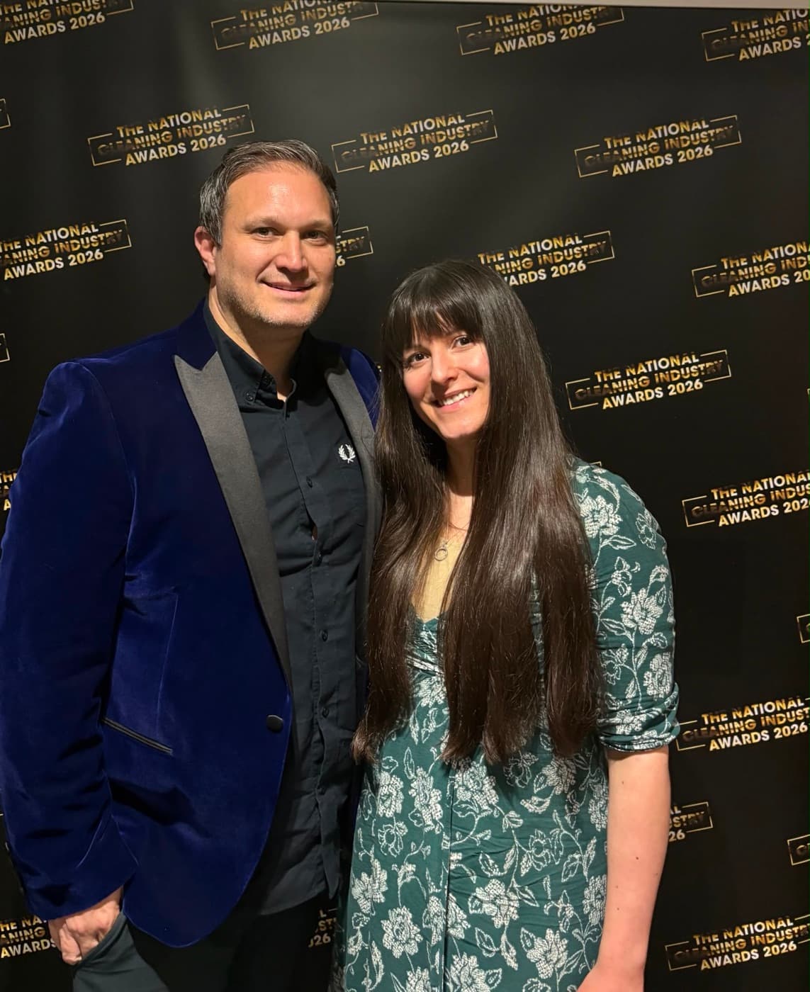 David and Marianna Lindon at The National Cleaning Industry Awards 2026